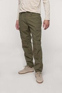 Kariban K745 - Męskie lekkie spodnie z wieloma kieszeniami