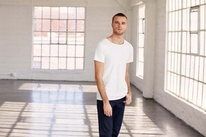 Bella+Canvas BE3014 - T-shirt homme col à bords francs