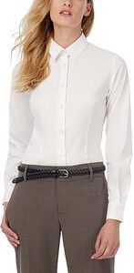 B&C CGSWP23 - Chemise stretch femme manches longues Black Tie