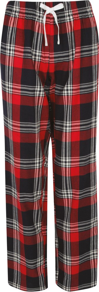Skinnifit SK083 - Ladies' tartan lounge trousers