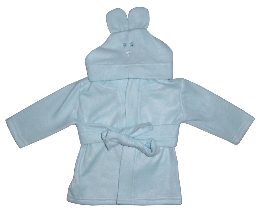 Infant Blanks 965 - Fleece Robe With Hoodie