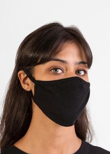 BUILD YOUR BRAND BY141 - Máscara facial de algodão (pacote com 10)