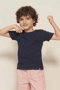 ATF 03274 - Lou T Shirt Para Criança Gola Redonda Fabricada Na França
