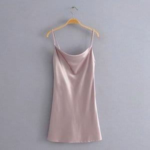 Needen 9996 - Dress nuisette style with thin straps