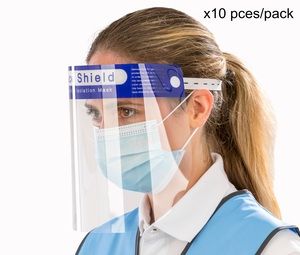 Protection RV008X - Beskyttende visir (pakke med 10 stk.)