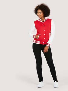 Uneek Clothing UC526 - Ladies Varsity Jacket