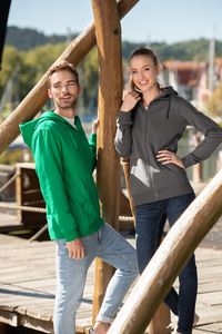 MALFINI 411 - Trendy Zipper Sweatshirt Ladies