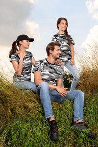 Malfini 144 - T-shirt de camuflagem unissex