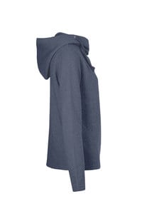 Promodoro 2112F - Womens Heather Hoody 60/40