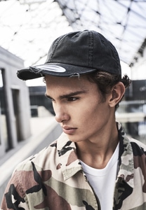 Flexfit 6245DC - Casquette à bas profile déchirée