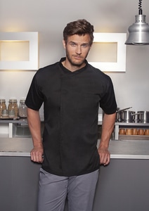 Karlowsky BJM 3 - Chemise de cuisine manches courtes à enfiler Basic