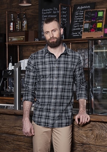 Karlowsky BM 7 - Chemise à carreaux pour hommes Urban-Flair