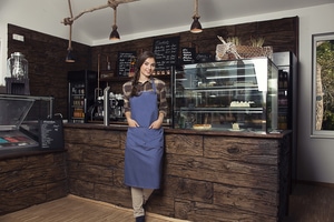 Karlowsky LS 22 - Tablier à bavette Jeans-Style 71 x 95 cm