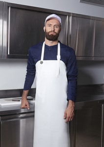 Karlowsky LS 31 - Tablier à bavatte en PU imperméable Suède 90 x 115 cm