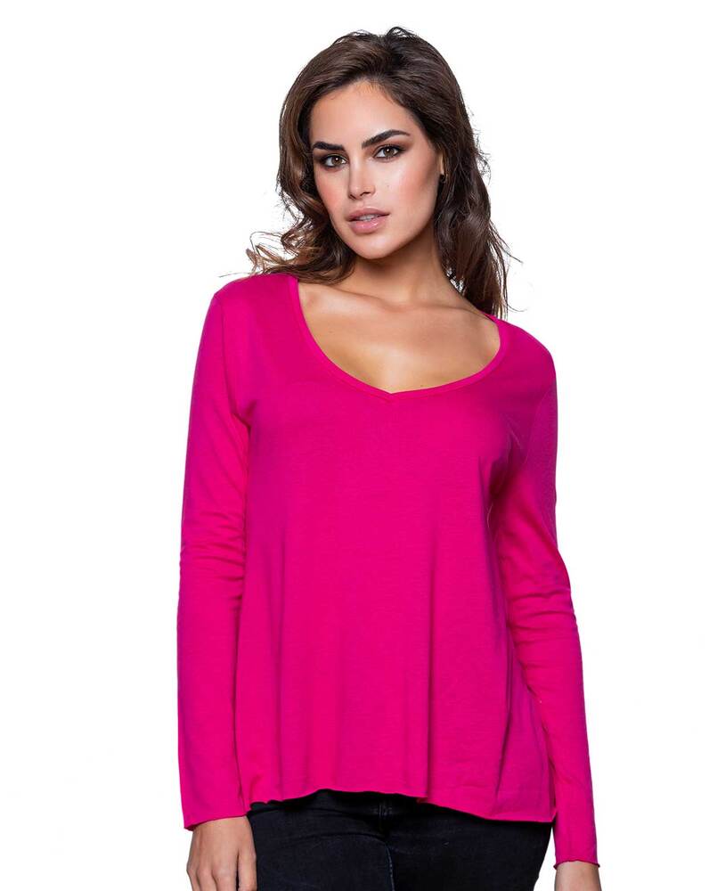 JHK TSULPAPLS - Langarm T-Shirt Damen Papua