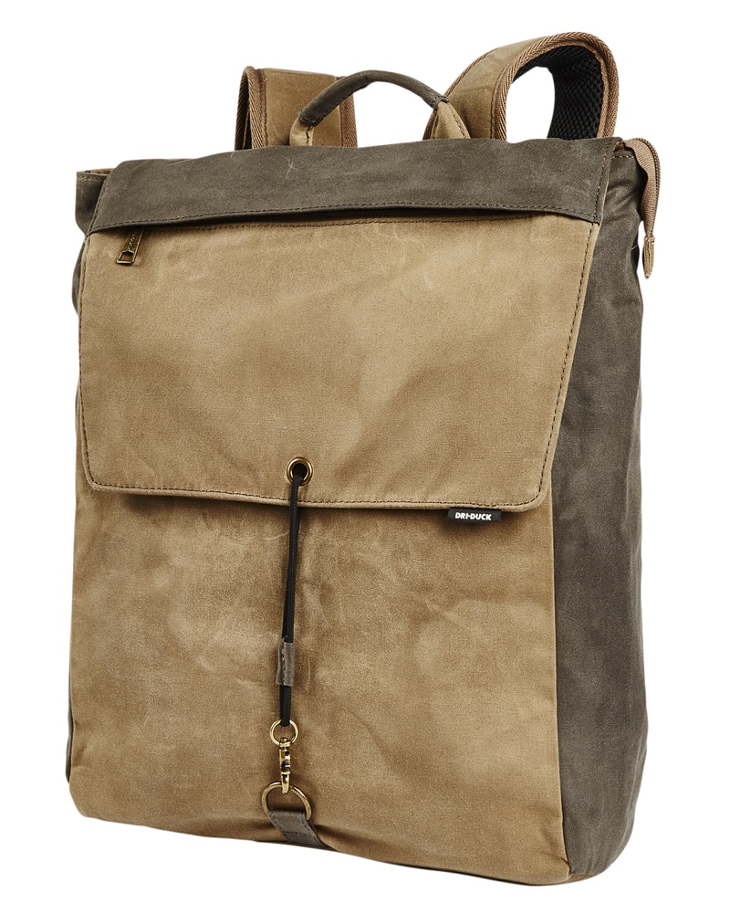 Dri Duck DI1041 - Waxed Cotton Commuter Canvas Backpack