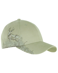 Dri Duck DI3282 - Deer Mule Camo Structured Mid-Profile Hat