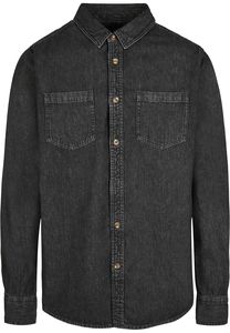 Build Your Brand BY152 - Denim Shirt