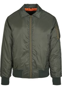 Build Your Brand BY157 - Collar Bomber Jacket