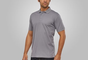 MACSEIS MS3006 - Polo Flash Powerdry for him Stone Grey