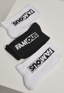 Famous FA059C - Famous Socks 3-Pack