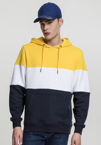 Sweater Tricolor com Capuz
