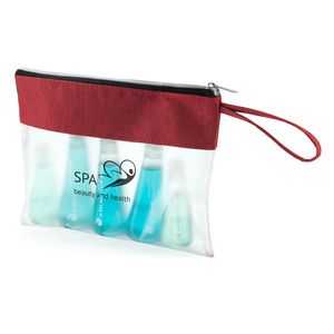 Stamina BO7512 - GRUS Toilet bag made of 300D polyester in heather colour