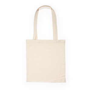 EgotierPro BO7551 - ZENITH 100% eco shopping bag made of 180 gsm cotton in natural colour