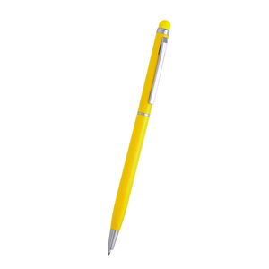 EgotierPro HW8005 - BAUME Aluminium pen with twist mechanism and matching colour touch pointer