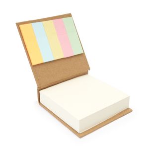EgotierPro HW8063 - BOSCO Classic note pad with recycled cardboard covers