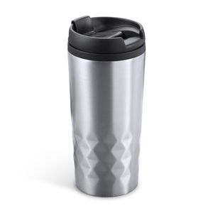 EgotierPro MD4028 - SALAK 310 ml stainless steel cup with PP lid