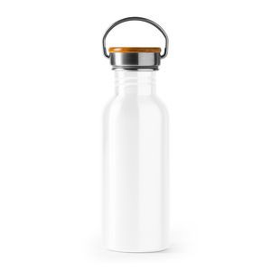 EgotierPro MD4039 - BOINA 304 stainless steel and bamboo bottle