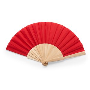 EgotierPro PF3111 - CALESA Hand fan with wooden ribs and polyester fabric