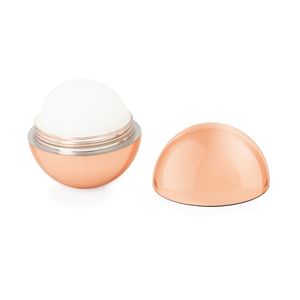 EgotierPro SB1225 - BEISO Lip balm in a sphere-shaped recipient with a chrome plated finish