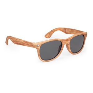 EgotierPro SG8102 - DAX Classic sunglasses in a wood effect finish with UV400 protection