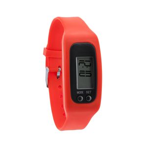 EgotierPro SW3400 - FORNAX Wielofunkcyjny zegarek z ekranem LCD i regulowanym silikonowym paskiem