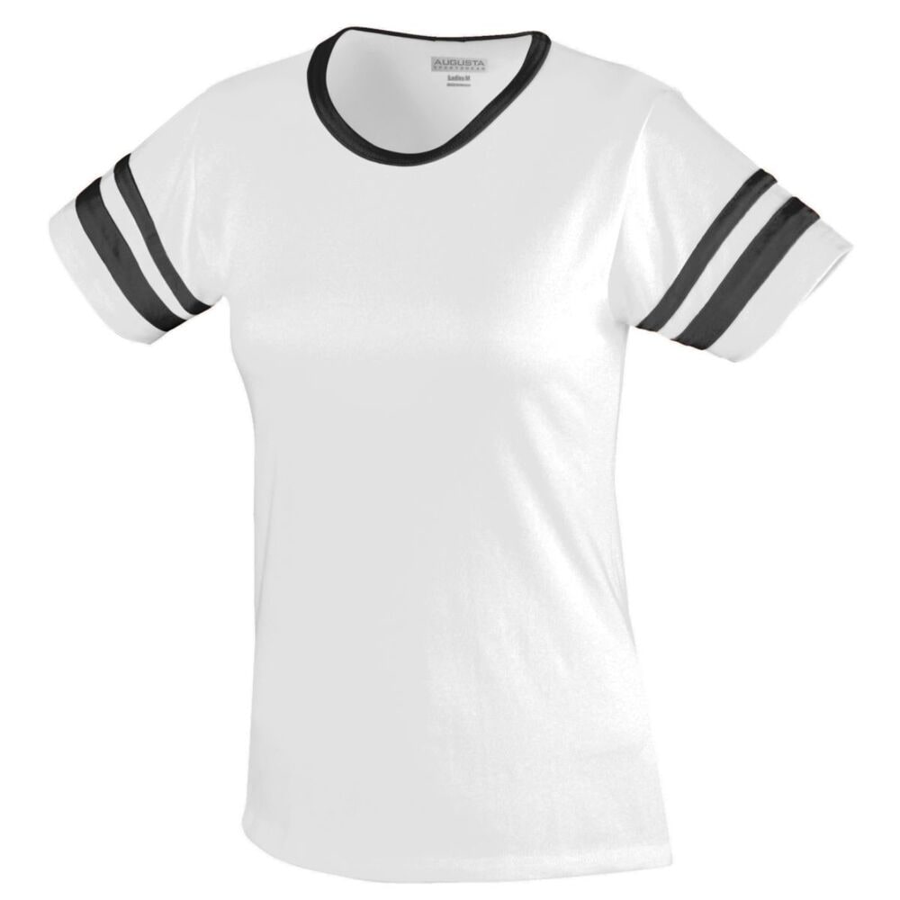 Augusta Sportswear 1275 - Ladies Junior Fit Cotton/Spandex Camp Tee