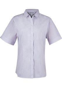 Aussie Pacific 2906S -  Bayview Wide Stripe Short Sleeve Shirt