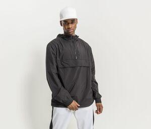 Build Your Brand BY096C - 1/4 zip jacket man