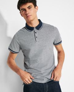 Roly PO0395 - BOWIE Heather short-sleeve polo shirt