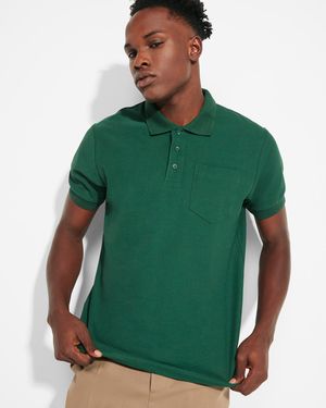 Roly PO6607 - CENTAURO PREMIUM Short-sleeve polo shirt with pocket on left chest