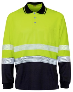 Seana 71505 - Hi-vis l / s zweifarbiges premium-poloshirt