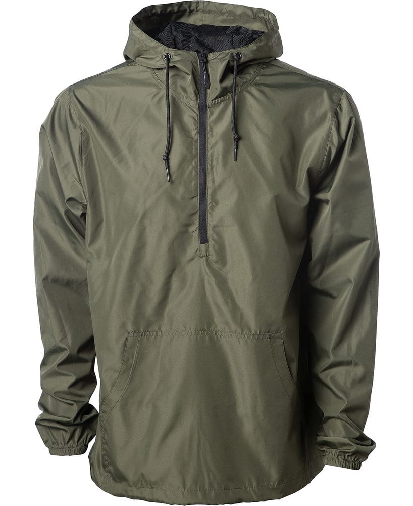 waterproof pullover windbreaker