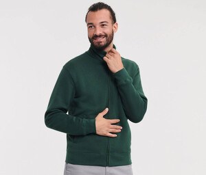 Russell RU267M - Mens large zip sweatshirt