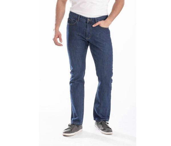 Mens-Straight-Fit-Jeans-Stone-Wordans