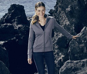 Promodoro PM5295 - Damen Sweatshirt mit großem Reißverschluss