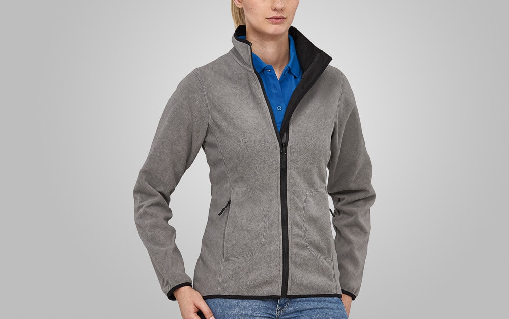 soft fleece cardigan