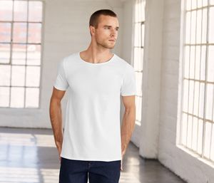 Bella + Canvas BE3014 - Mens T-shirt with raw edge collar