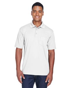 UltraClub 8210P - Adult Cool & Dry Mesh Piqué Polo with Pocket