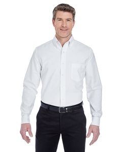 UltraClub 8970T - Mens Tall Classic Wrinkle-Resistant Long-Sleeve Oxford